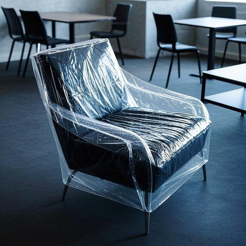 TopSoon tear-resistant moving chair cover shields recliners from dirt