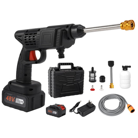 Topteng Power Blaster Plus cordless design enables easy outdoor cleaning with freedom of movement