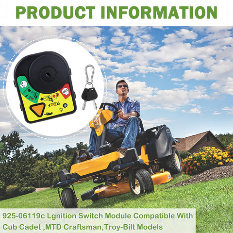 Seven-terminal layout of Topvop Auto ignition switch module for easy identification.