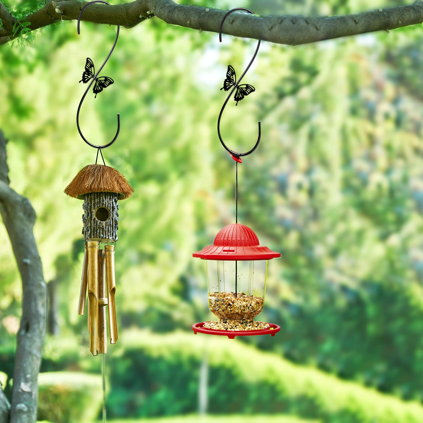 TopWoot outdoor hanger suitable for wind chimes and lanterns