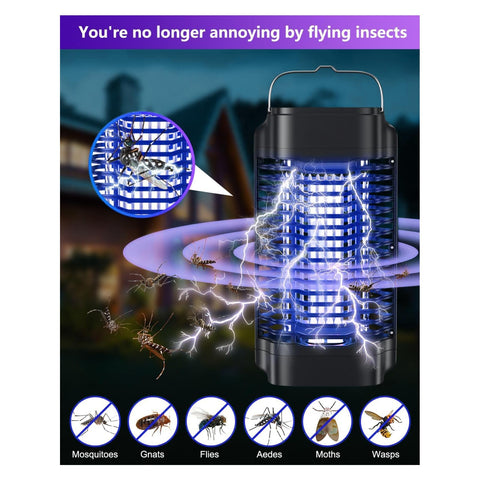 Topwowe Bug Zapper hanging loop supports flexible placement