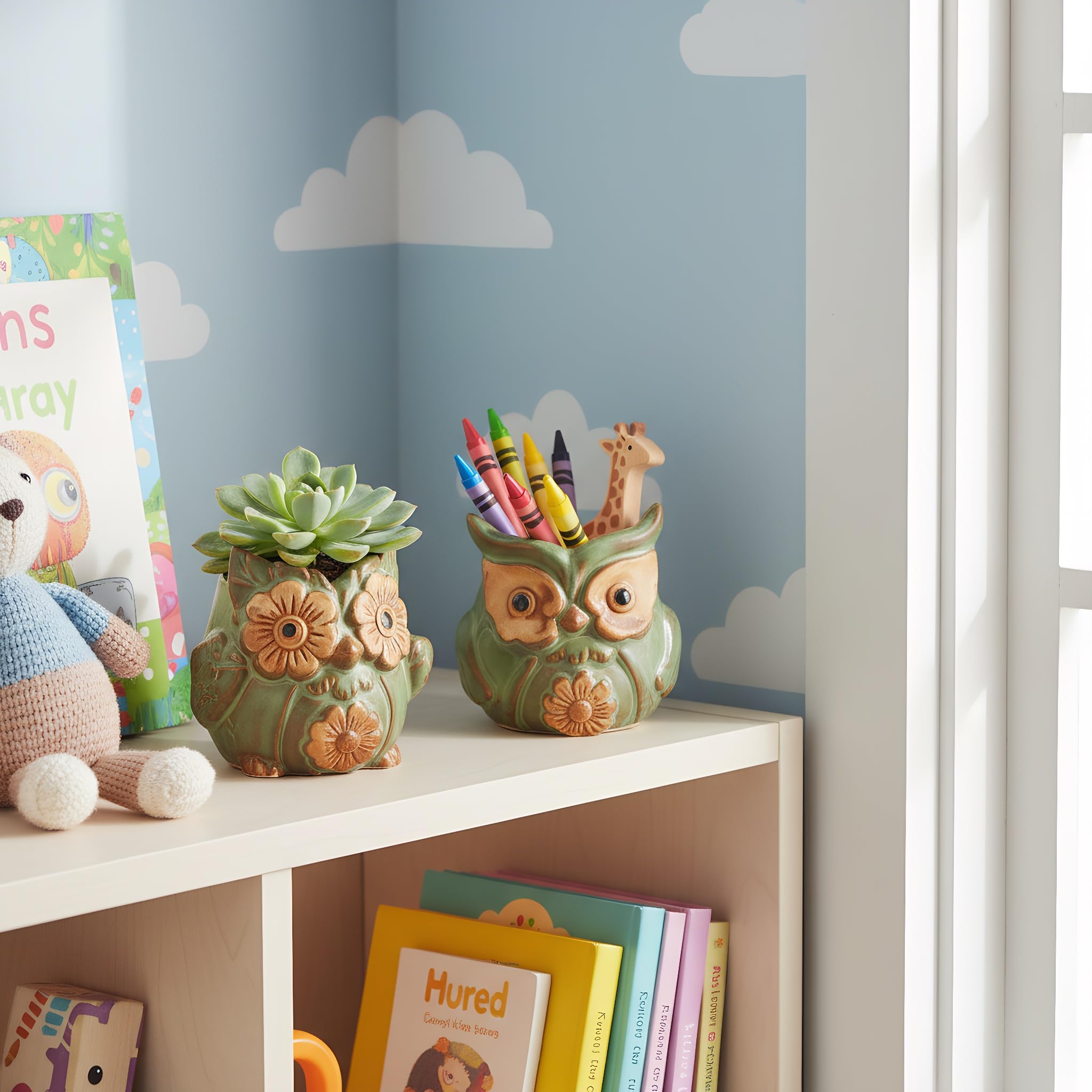 TopZea sturdy ceramic pot resists fading and corrosion for everyday use.