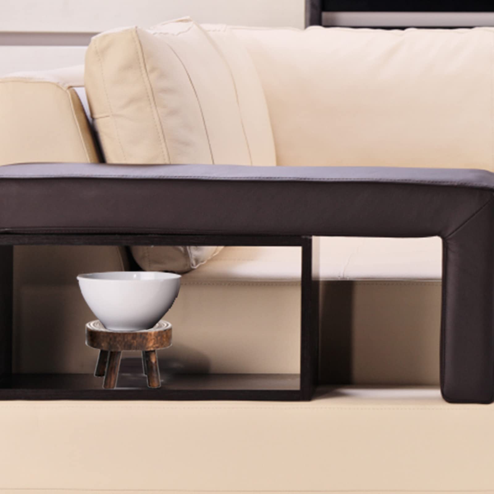 TOPZEA pet bowl stand idea doubles as decor.