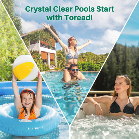 TOREAD durable filter construction built to withstand pool conditions.