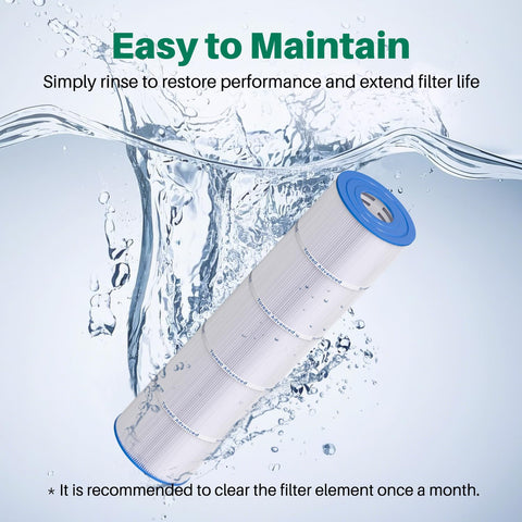 TOREAD cartridge captures hair, dust, and leaves for easier maintenance