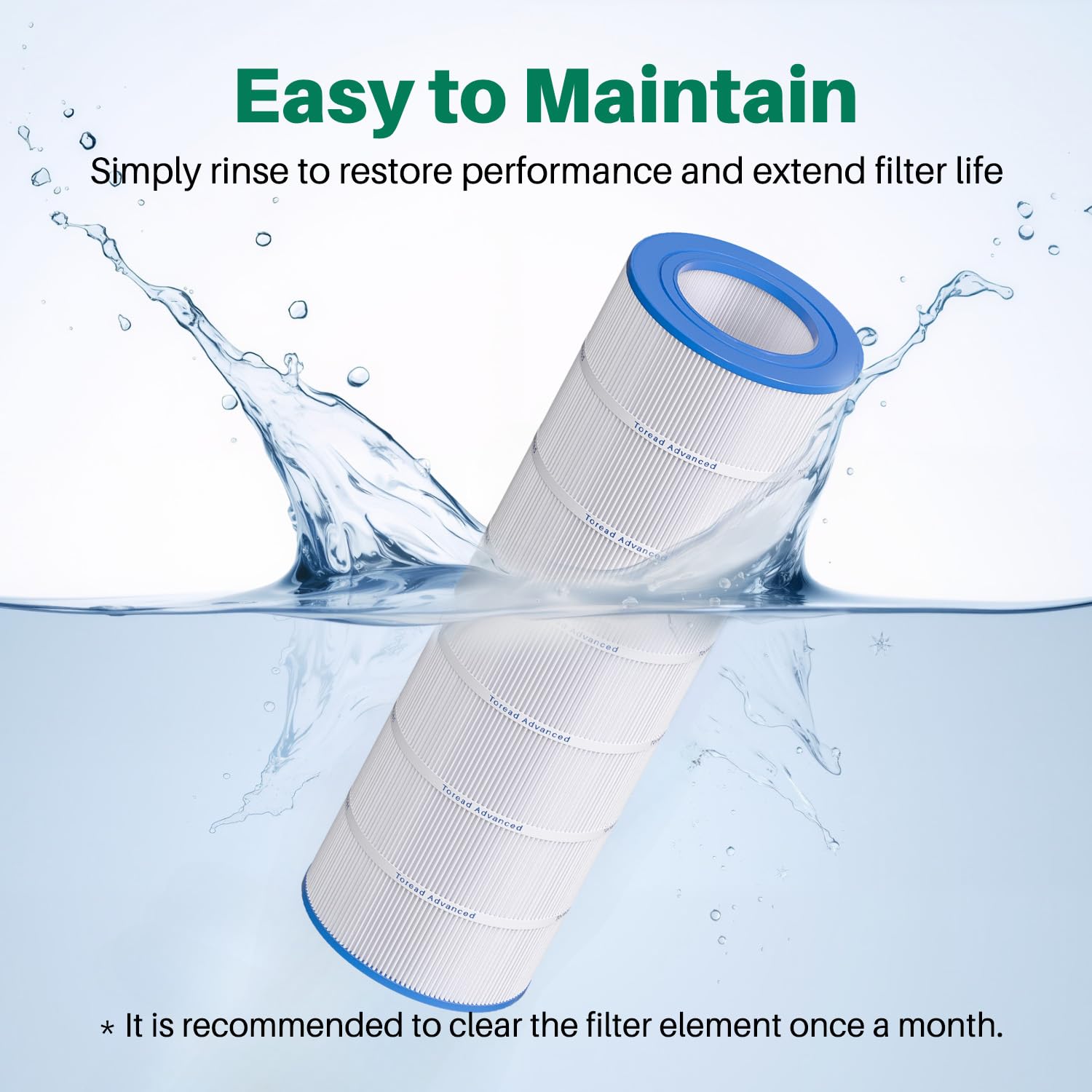 TOREAD TRF-9415 reinforced-center, sturdy support for steady filtration