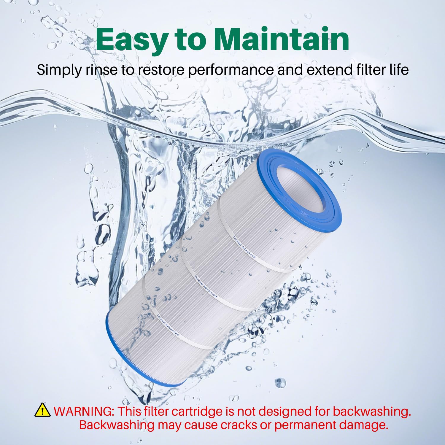 TOREAD cartridge for R173215 helps maintain pool clarity