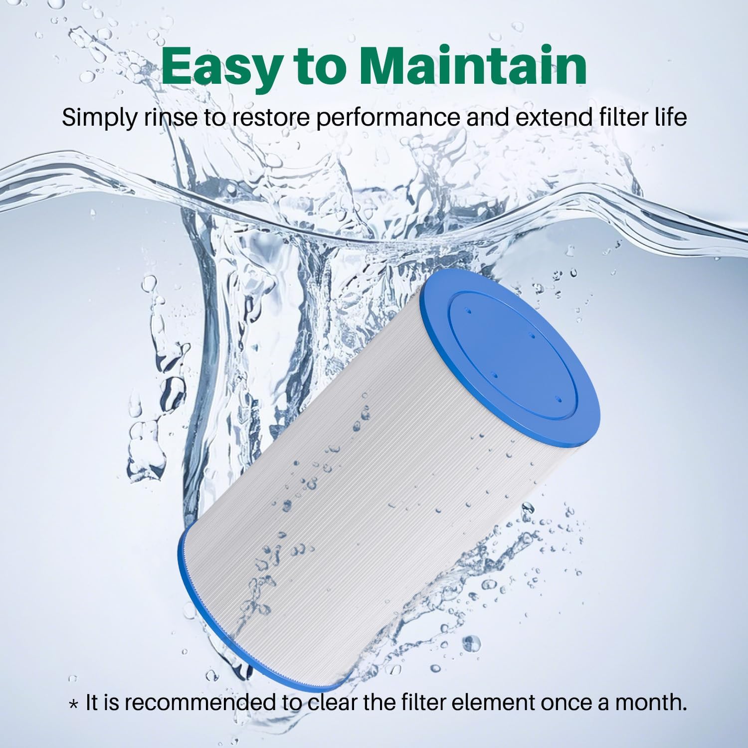 TOREAD TRF-2402 filter fabric close-up, trilobal material for efficiency