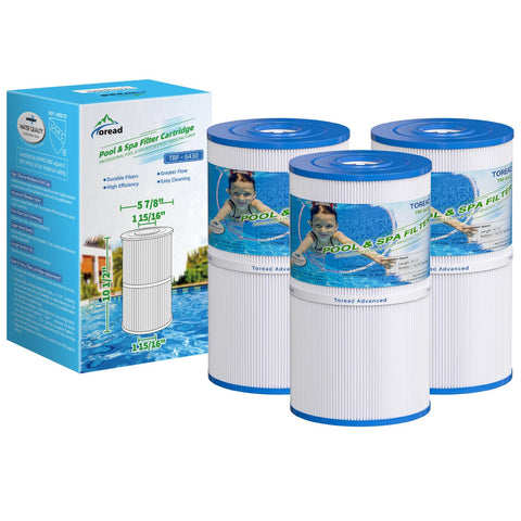 TOREAD TRF-6430 filter front view for enhanced spa filtration and clarity.