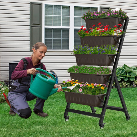 TOREVSIOR balcony-friendly vertical garden for herbs, flowers, and compact vegetables
