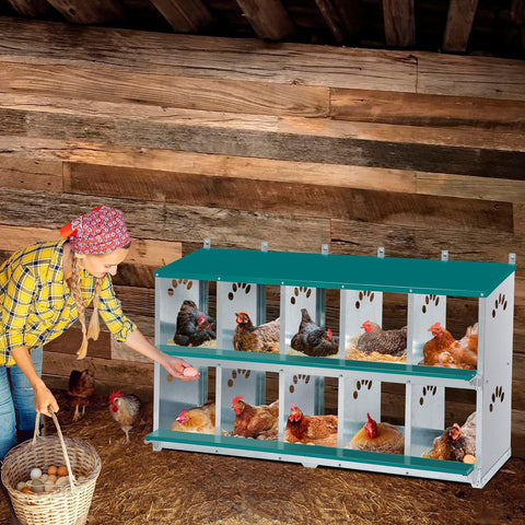 Toriexon nesting box hinged lid enables easy cleaning