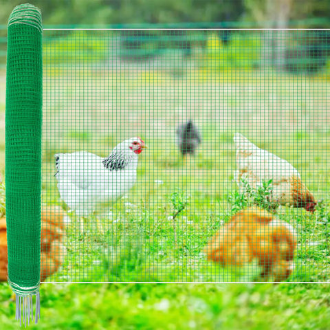 Toriexon fence with double-spiked posts ensures stable, wind-resistant setup.