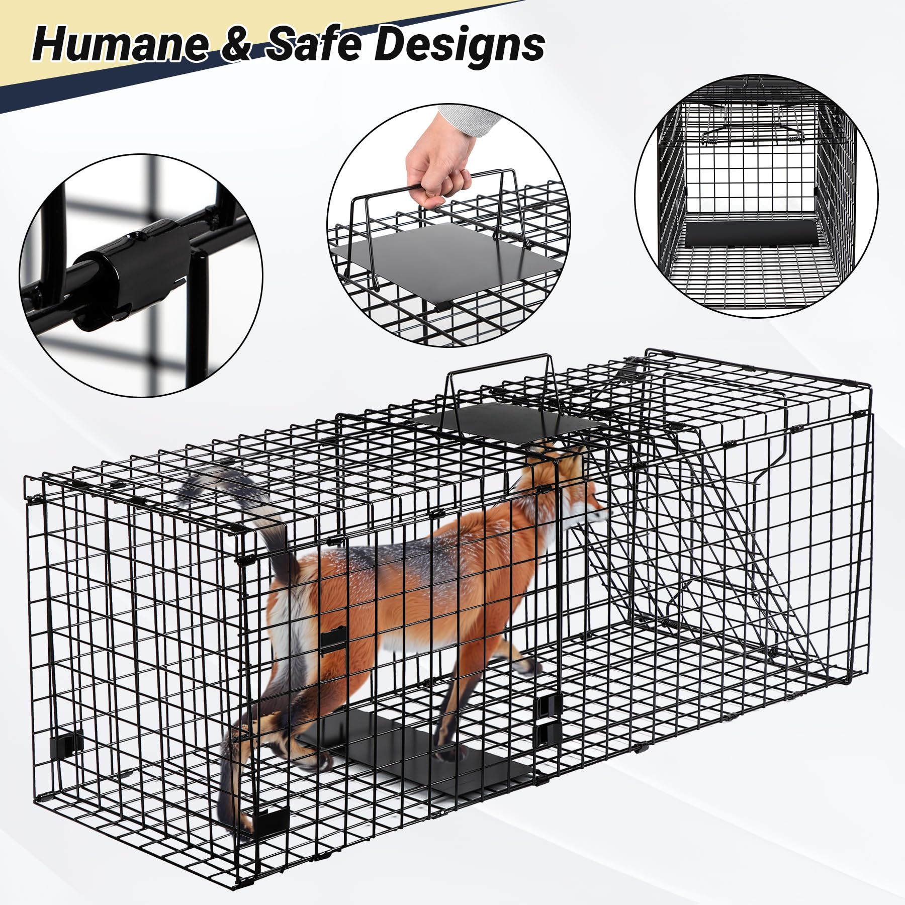 Toriexon black mesh interior provides roomy movement space