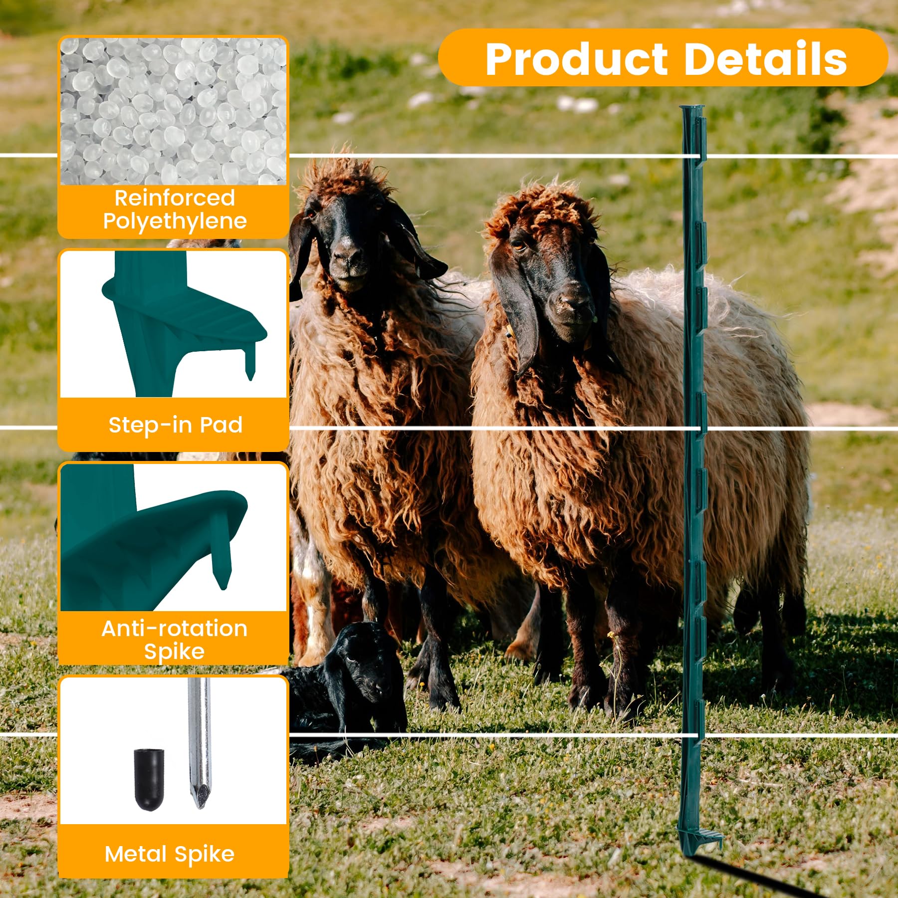 Toriexon spring-loaded ball-pin lock for secure post positioning