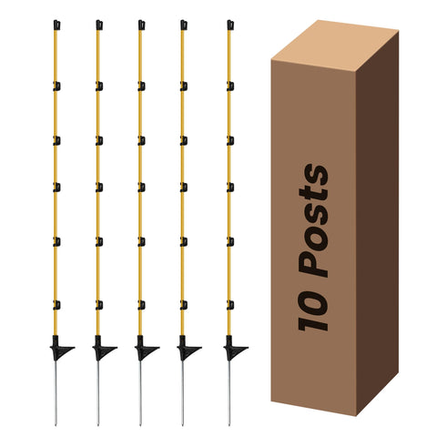 Toriexon Step-In Electric Fence Post 50-Inch for fast boundary setup.