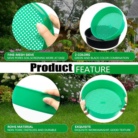 Torinalital round sieve mesh detail, fine screening for seed prep.