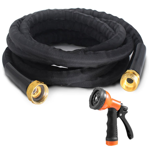 Torioweg garden hose 25ft ultra lightweight for effortless watering and setup