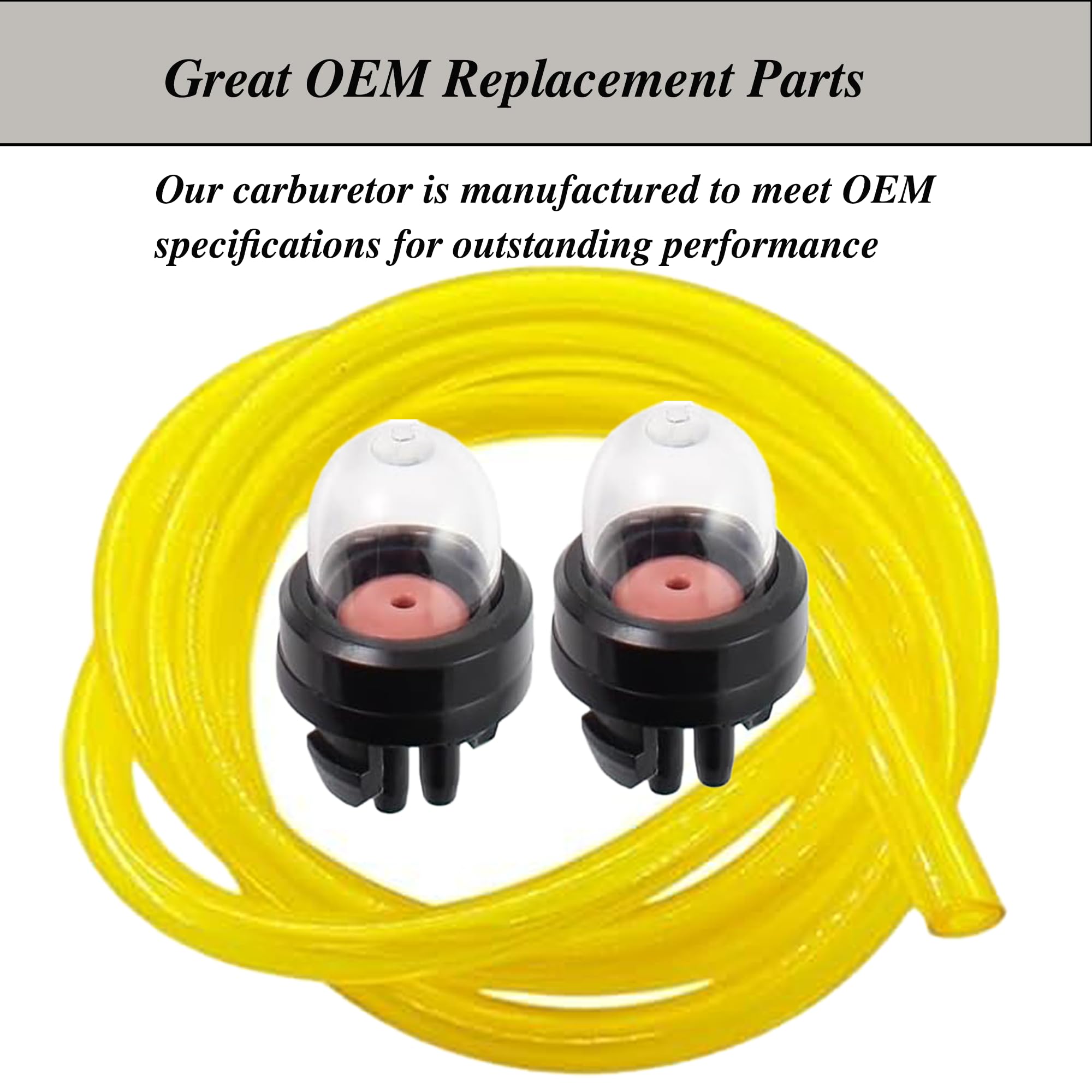 Tormudaca primer bulb for Hitachi CG22EABSLP promotes quick restarts