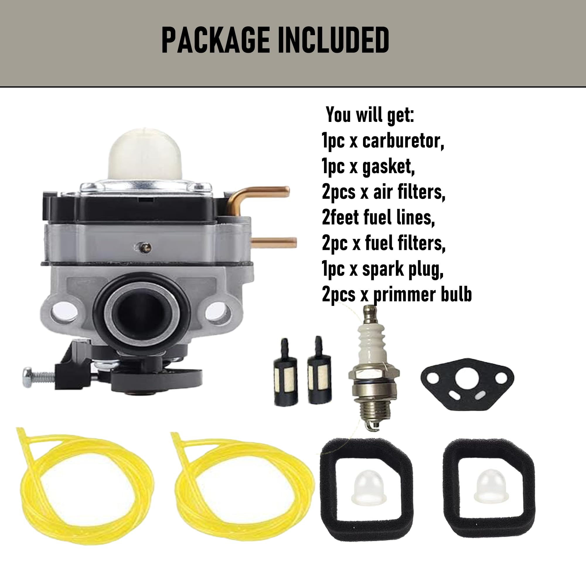 Tormudaca priming bulbs included support quick startup and priming