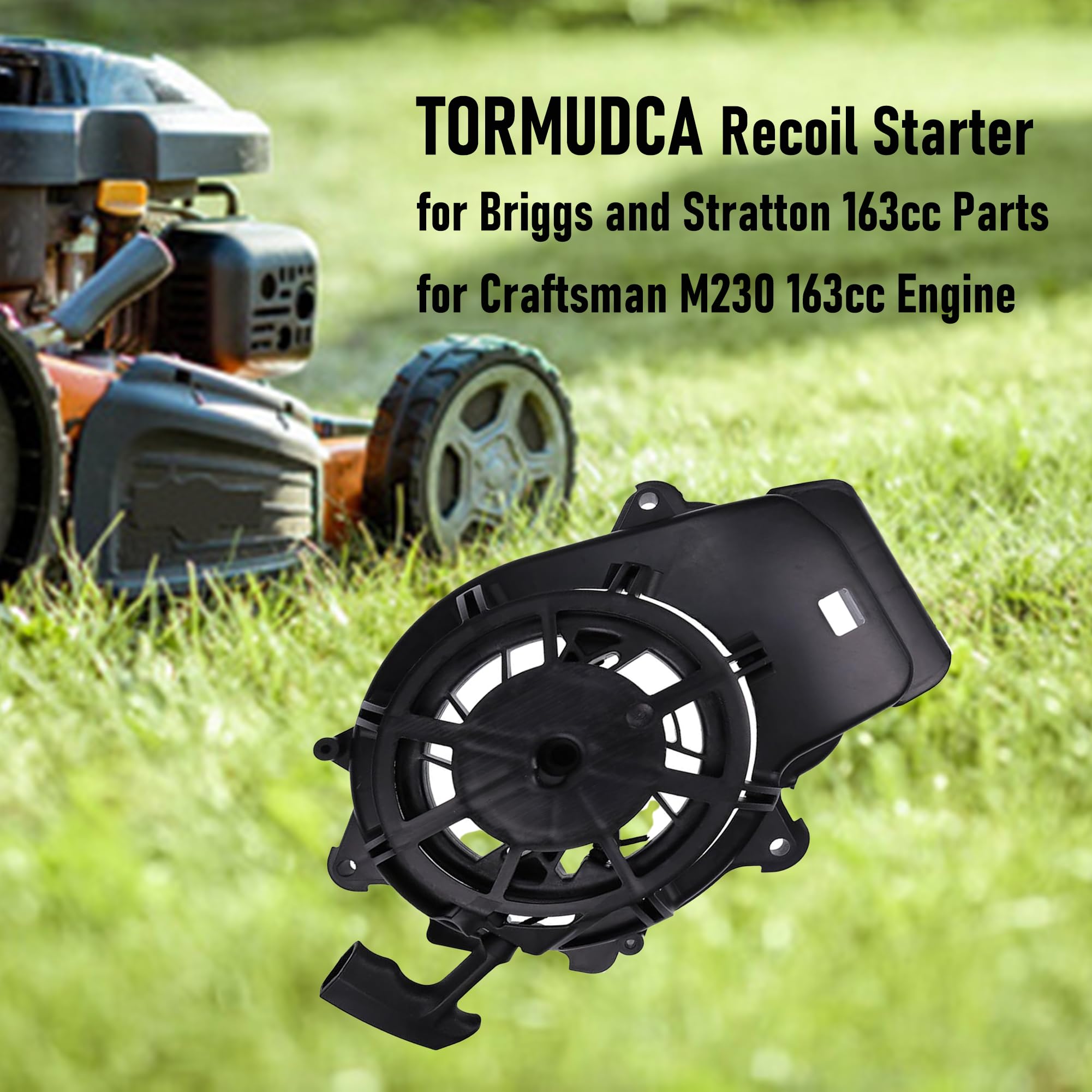 Tormudaca recoil starter for Craftsman M230 163cc engine with precise fit