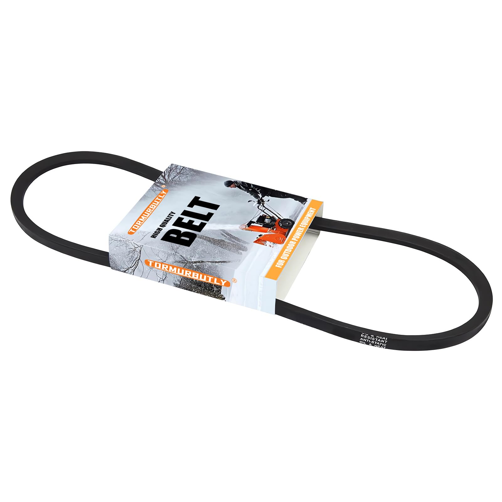 Tormurbutl drive belt for 954-04260/754-04260 fits two-stage snow throwers.