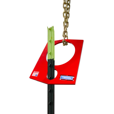 TORNWELL HD post removal tool demonstrates rugged powder-coated steel construction