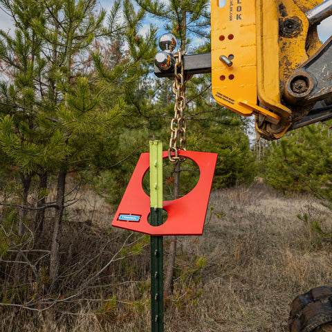 TORNWELL HD universal lifting attachment works with skid steers and loaders