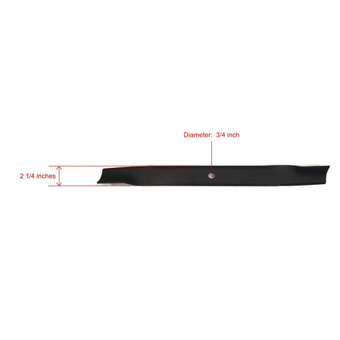 Toro 131-3939-03P TimeCutter two blades ready for replacement