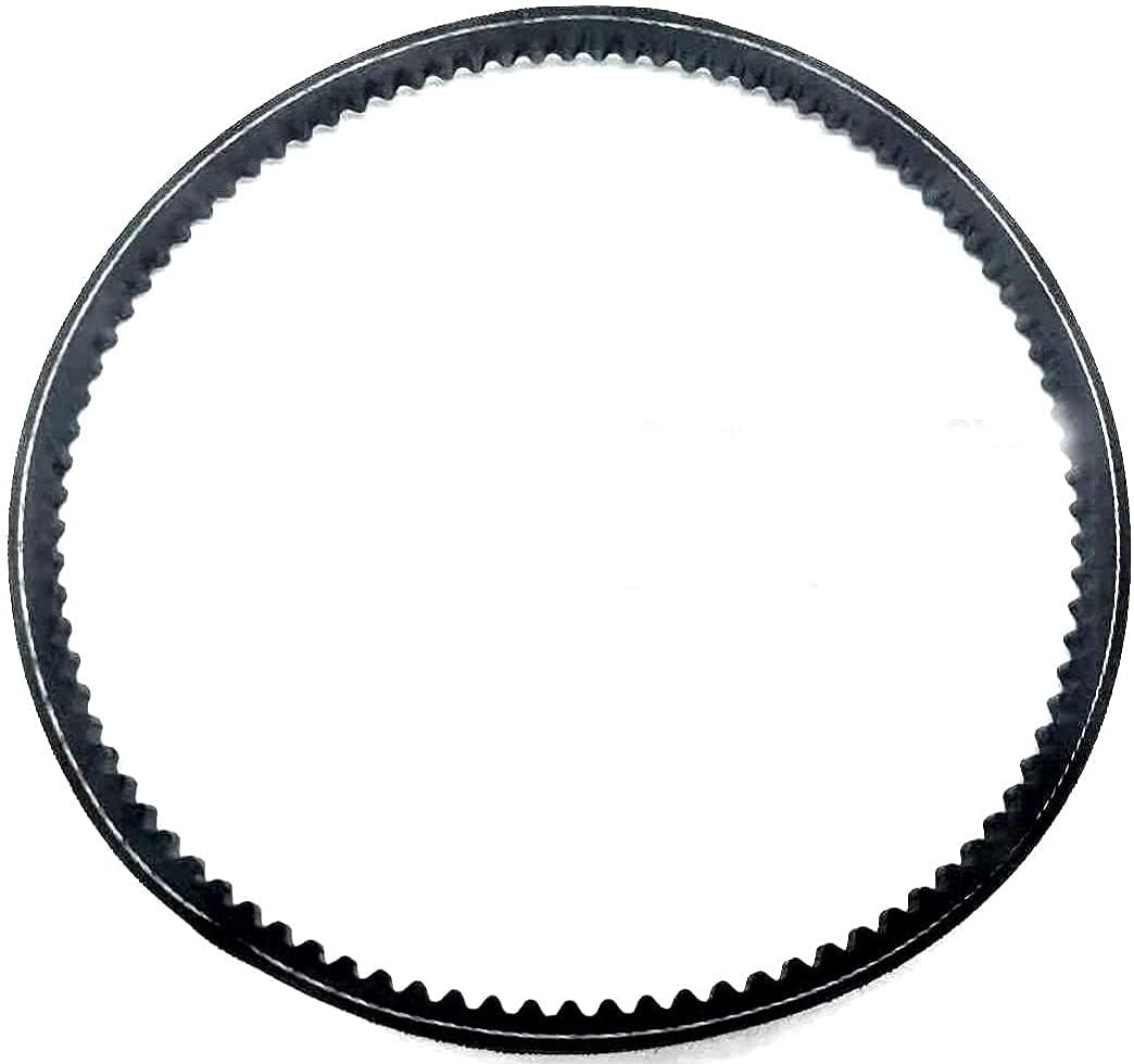 Toro 37-9080 V-belt close-up for cogged auger drive, promotes smooth operation.