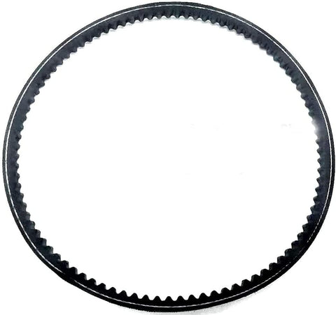 Toro 37-9080 V-belt close-up for cogged auger drive, promotes smooth operation.