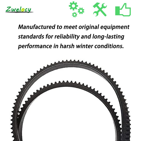 Toro 37-9080 belt in replacement scenario for smoother snow clearing.