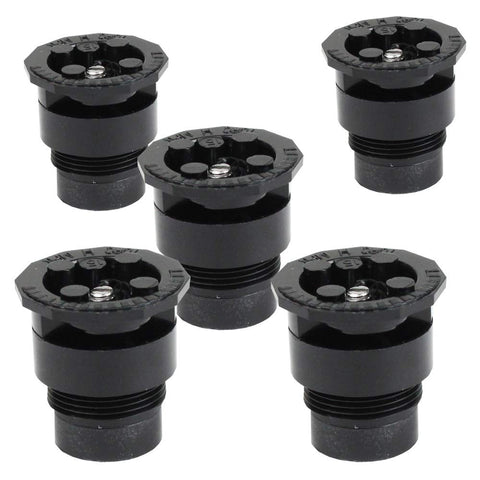Toro 570 MPR+ 15ft half-circle nozzle pack provides efficient, even coverage for small lawns.