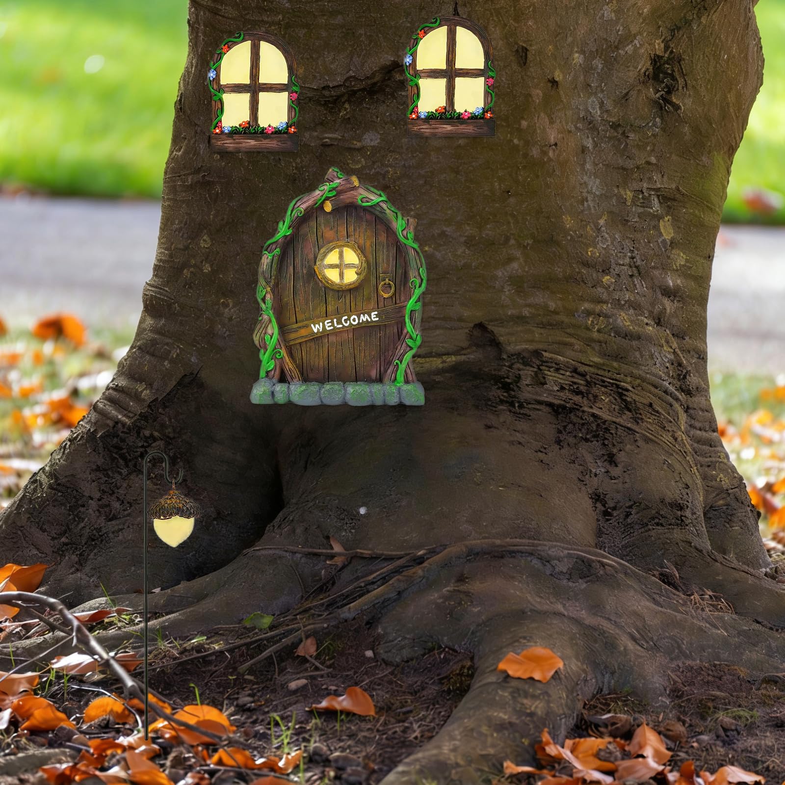 Toromiu frost-proof resin finish ensures durable outdoor display year-round.