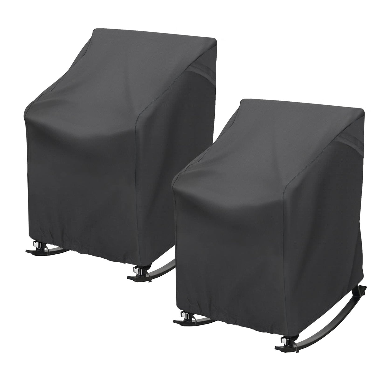 TORUTA 2-pack rocking chair cover protects patio furniture from rain and dust