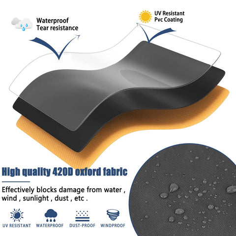 TORUTA durable indoor-outdoor protector withstands wind, rain, and sun