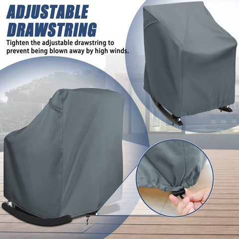 TORUTA outdoor furniture cover with air vent reduces condensation while protecting