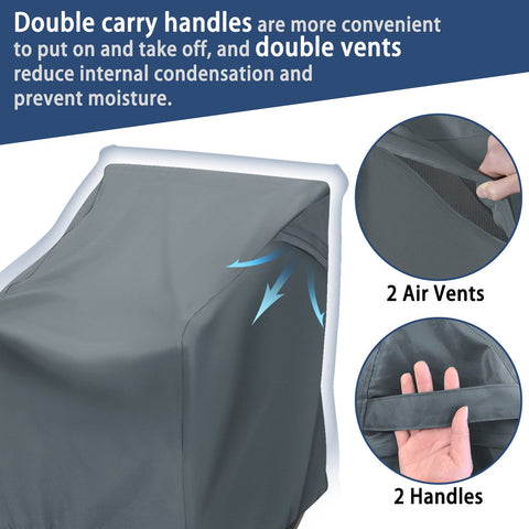TORUTA 420D Oxford fabric guarantees weather resistance for all seasons