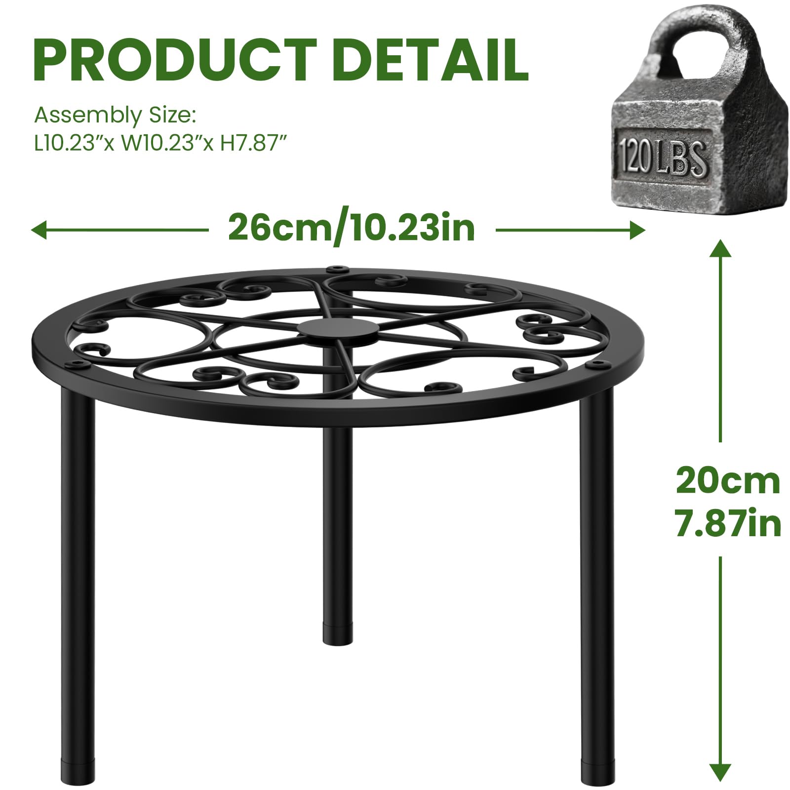 TOSKING adjustable leveling feet provide stability on uneven surfaces