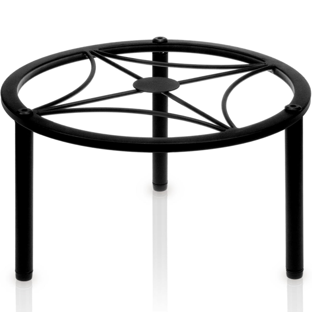 TOSKING heavy-duty plant stand with 9.1-inch round tray provides sturdy plant support.