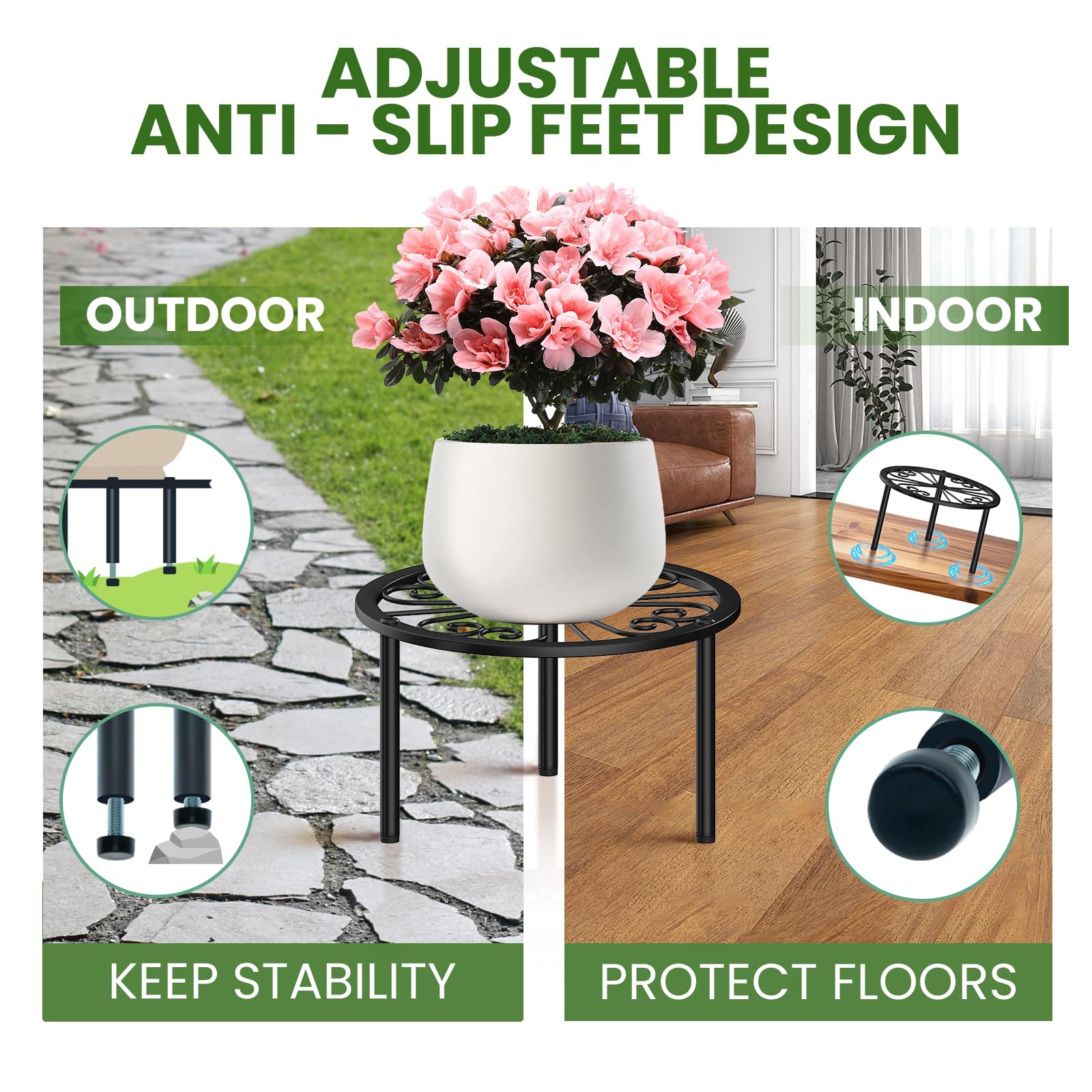 TOSKING doubles as a kitchen appliance riser for extra clearance.
