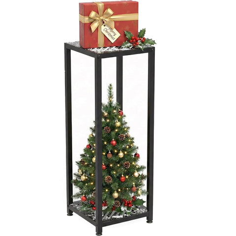 TOSKING tall plant stand compact footprint ideal for corner spaces.