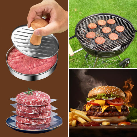 Toskope silicone heat-resistant handle stays cool while pressing and basting.