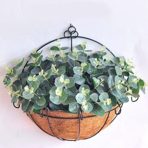 Two-pack Tosnail planters provide coordinated space-saving decor.