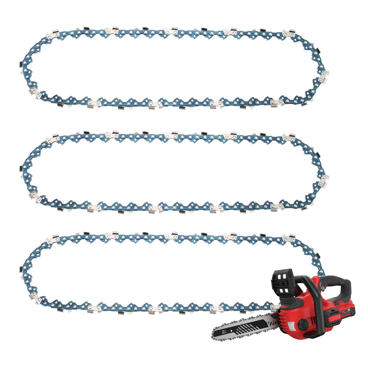 TOSRWGLL 12-inch chain for Craftsman CMCCS620B with smooth operation.