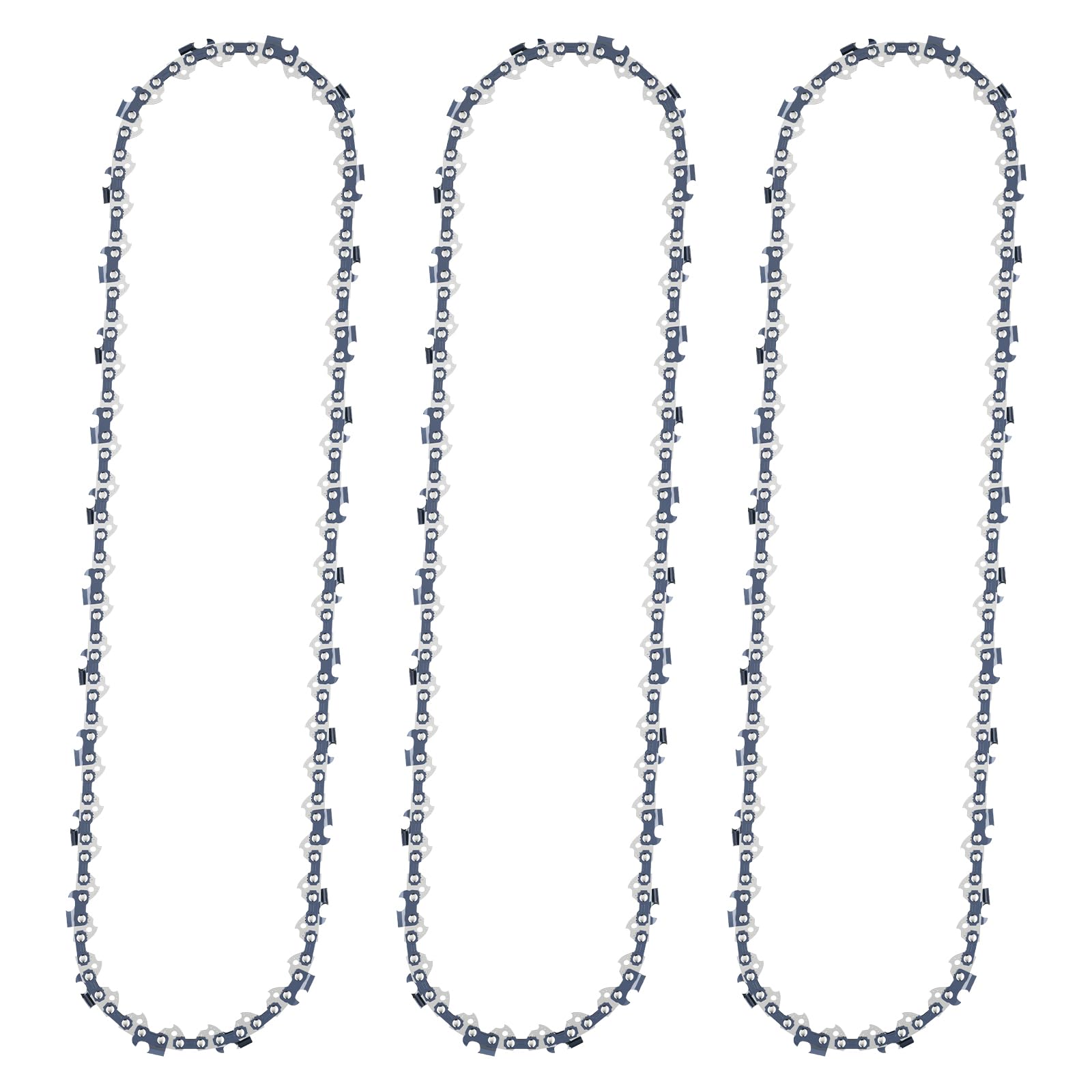 TOSRWGLL 14-inch chain for EGO CS1400 with sharp teeth for clean cuts.