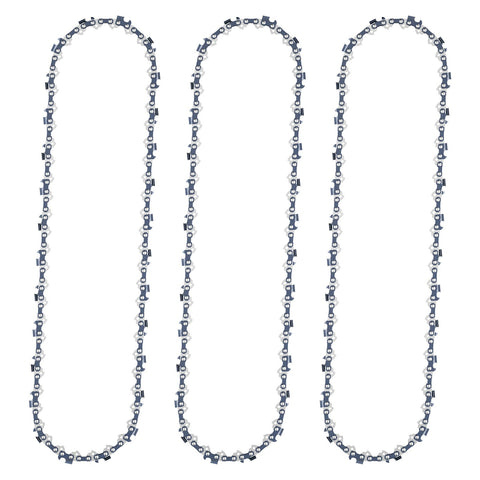 TOSRWGLL 14-inch chain for EGO CS1400 with sharp teeth for clean cuts.