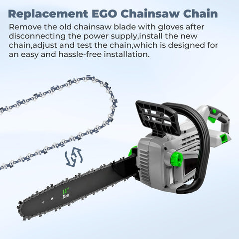 TOSRWGLL 52-drive-link chain with 3/8 LP pitch for smoother cuts.