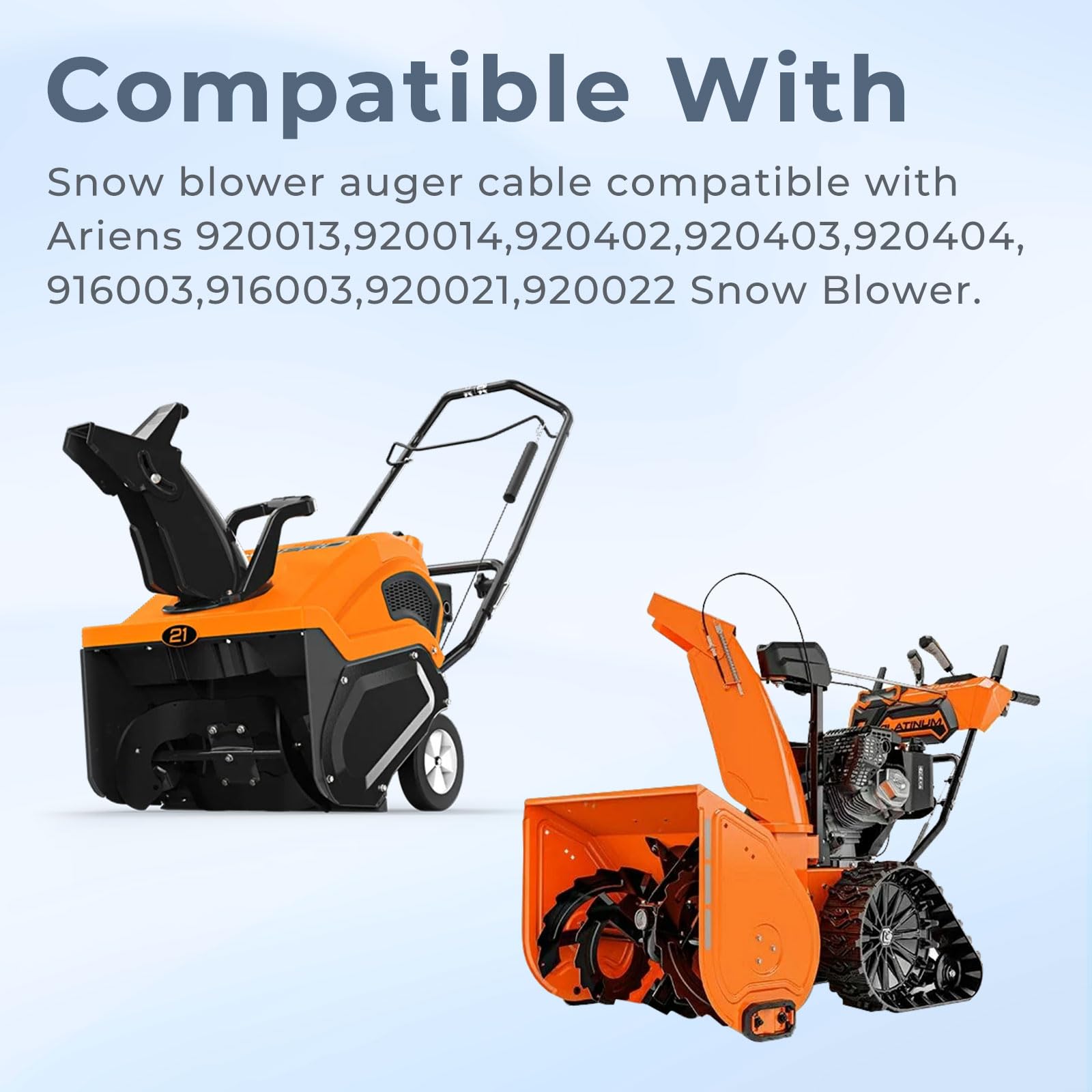 TOSRWGLL easy-install guide illustration for replacing the auger cable.