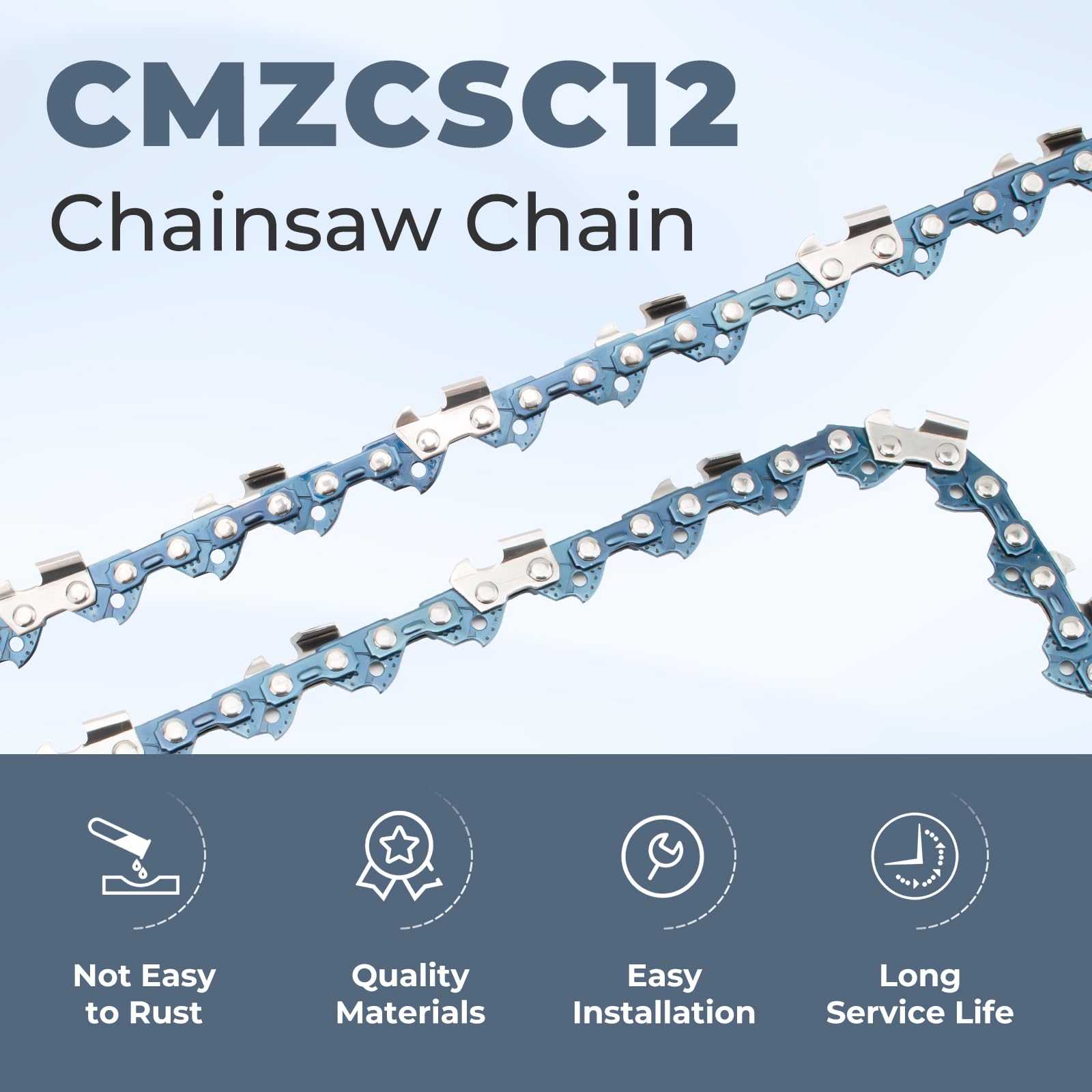 TOSRWGLL easy-installation chain shown for quick swap.