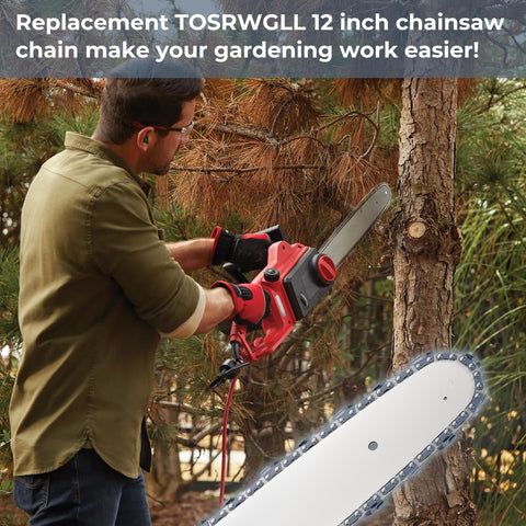 TOSRWGLL replacement chain in a compact, tidy pack.